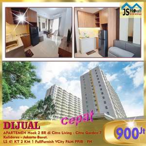 DIJUAL APARTEMEN Hoek 2 BR di Citra Living Citra Garden 7 JakBar - FN lokasi di Kalideres, tersedia melalui melalui situs Olx