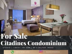 Dijual Apartement Citadines Condominium H Tower lokasi di Setia Budi, tersedia melalui melalui situs Olx