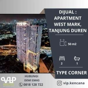 DIJUAL Apartment West Mark Unit Type Corner, Tanjung Duren, Jakbar lokasi di Tanjung Duren, tersedia melalui melalui situs Olx