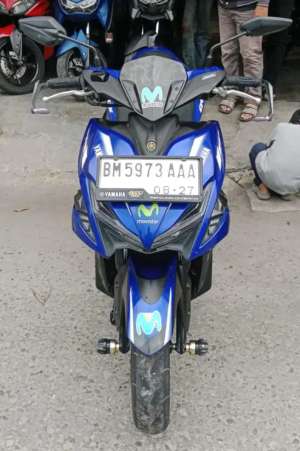 Jual bekas Dijual cepat Yamaha Aerox tahun 2017,lokasi di Tenayan Raya