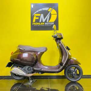 Jual bekas Dijual Piaggio Vespa LX150 2013 Cokelat Full Orisinil Plat Dki Selatan,lokasi di Pondok Aren