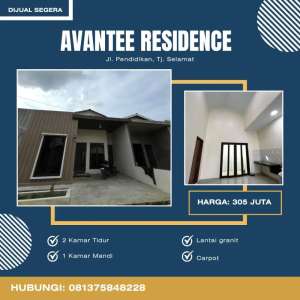 DIJUAL RUMAH CANTIK MINIMALIS MULAI DARI 300 JUTAAN DI TJ. SELAMAT lokasi di Medan Tuntungan, tersedia melalui melalui situs Olx