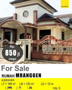 DIJUAL RUMAH DI MRANGGEN A3083 lokasi di Mranggen, tersedia melalui melalui situs Olx