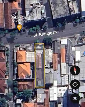 Dijual Rumah Hitung Tanah Kranggan Surabaya Pusat dekat Honda lokasi di Gubeng, tersedia melalui melalui situs Olx