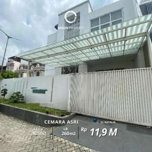 Dijual Rumah Mewah Posisi Hook Komplek Cemara Asri Jalan Katalia lokasi di Percut Sei Tuan, tersedia melalui melalui situs Olx