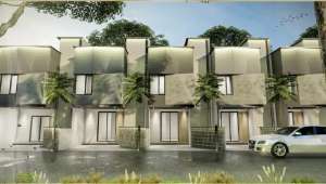 Dijual rumah modern minimalis dalam cluster di condet lokasi di Kramat Jati, tersedia melalui melalui situs Olx