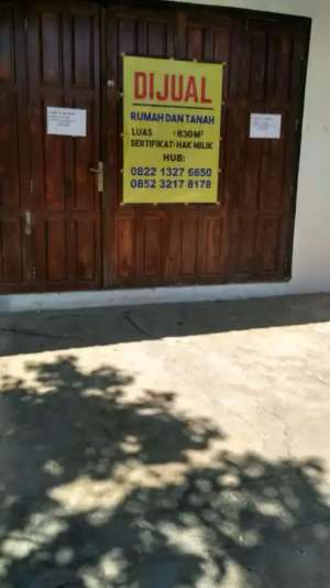 DIJUAL RUMAHTANAH SHM TANPA PERANTARA NEGO SAMPAI SUKSES lokasi di Kota Kefamenanu, tersedia melalui melalui situs Olx