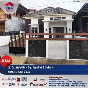 Dijual rumah type 80 - SMART HOME - Pontianak lokasi di Pontianak Kota, tersedia melalui melalui situs Olx