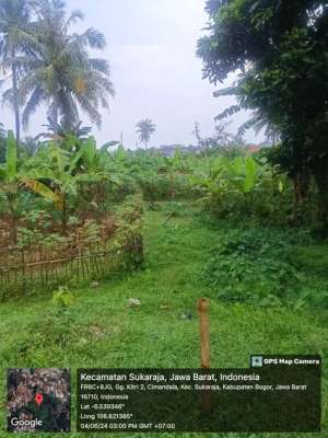 Dijual Tanah Cocok Untuk dibangun Perumahan dan Apartemen lokasi di Sukaraja, tersedia melalui melalui situs Olx