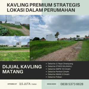 DIJUAL TANAH DEKAT STIKESRAJAWALI HANYA 3 JUTUAAN lokasi di Parongpong, tersedia melalui melalui situs Olx