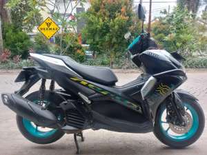 Jual bekas DP 500 Rb Aerox Connected Silver 2023 Cash, KreditTukar Tambah,lokasi di Karang Tengah
