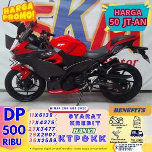 Jual bekas Dp 500rb - kredit Ninja 250 2020,lokasi di Pasar Minggu