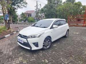 Jual bekas DP MURAH Toyota Yaris 1.5 G Bensin-AT 2016 PUTIH wBZ,lokasi di 