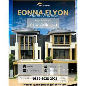 Elyon Eonna PROMO Disc 12,5 Dkt Mall EASTVARA Bsd CityKpr Dp Nol lokasi di Gading Serpong, tersedia melalui melalui situs Olx