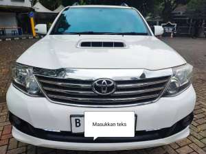Jual bekas Fortuner G Diesel 2014 matic100 normal,lokasi di 