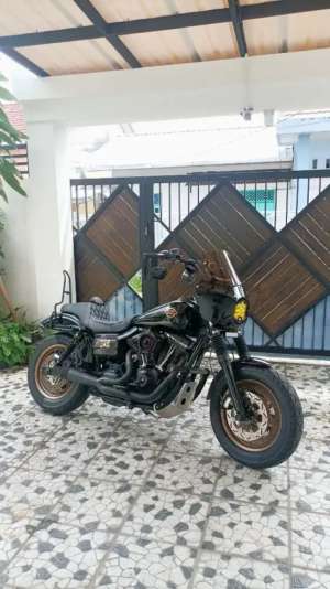 Jual bekas Harley davidson Dyna Fatbob 2009,lokasi di Banjarmasin Tengah