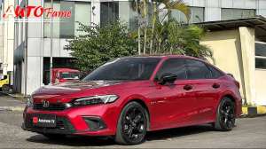 Jual bekas Honda All New Civic 1.5 Turbo RS Pemakaian 2024 Ignite Red NIK 2023,lokasi di 