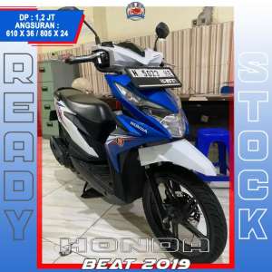 Jual bekas HONDA BEAT 2019 MONGGO PANTAU BOSSKU HIKMAH MOTOR KEPUH MALANG,lokasi di Sukun