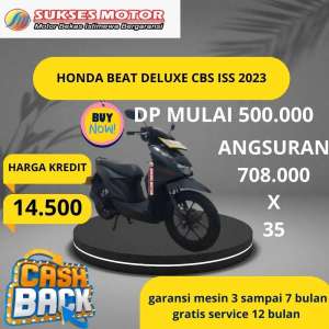 Jual bekas Honda beat deluxe iss tahun 2023,lokasi di Kemayoran