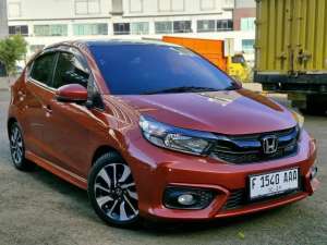 Jual bekas Honda Brio RS 2019 orange,lokasi di 