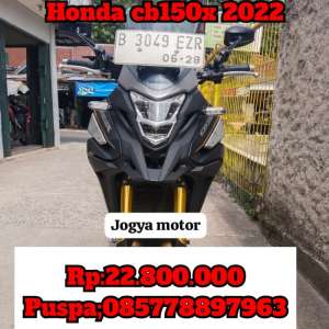 Jual bekas honda cb150x 2022 cash dan credit,lokasi di Tangerang Selatan