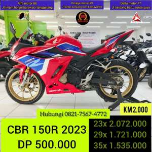 Jual bekas Honda Cbr 150 R 2023 Motor Bekas Berkualitas,lokasi di Kemayoran