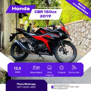 Jual bekas Honda cbr 150cc facelift pgm fii.,lokasi di Jakarta Timur