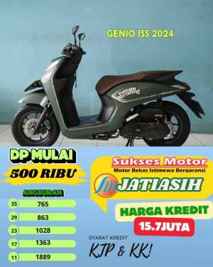 Jual bekas HONDA GENIO CBS ISS 2024 BISA CASH DAN KREDIT,lokasi di Kemayoran