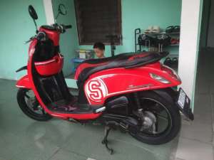 Jual bekas HONDA SCOOPY F1 2014, MESIN HALUSTERAWAT PAKAIAN PRIBADI,lokasi di Duren Sawit