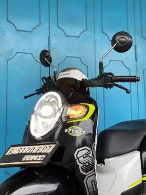 Jual bekas Honda Scoopy FI ESP ISS Sporty 2017,lokasi di Jaten