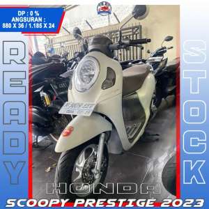 Jual bekas HONDA SCOOPY PRESTIGE 2023 MESIN AMAN LURR HIKMAH MOTOR KEPUH MALANG,lokasi di Sukun