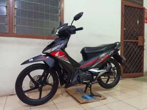 Jual bekas Honda SUPRA X 125 DOUBLE DISK PGM-FI 2019 BL 2PAJAK PANJANG 2026,lokasi di Grogol Petamburan