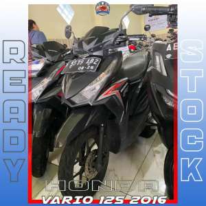 Jual bekas HONDA VARIO 125 2016 GASKEUN BOSSKU HIKMAH MOTOR KEPUH MALANG,lokasi di Sukun
