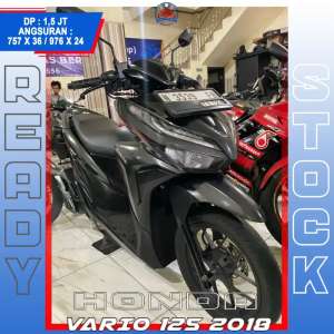 Jual bekas HONDA VARIO 125 2018 GERCEP BOLOH HIKMAH MOTOR KEPUH MALANG,lokasi di Sukun