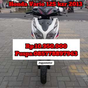 Jual bekas honda vario 125 kzr 2013 cash,lokasi di Tangerang Selatan
