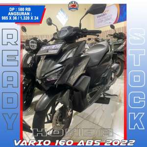 Jual bekas HONDA VARIO 160 ABS 2022 GASS BOLOH HIKMAH MOTOR KEPUH MALANG,lokasi di Sukun