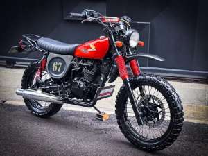 Jual bekas HONDA XL TRAIL VINTAGEJAPSTYLE BOBBER FLATRACKER SUPERMOTO,lokasi di Mampang Prapatan