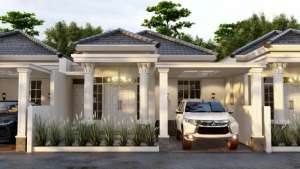 HUNIAN EKSKLUSIF DENGAN DESIGN MODERN CLASIC LOKASI STRATEGIS lokasi di Rajabasa, tersedia melalui melalui situs Olx