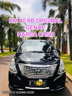 Jual bekas HYUNDAI H1 2.5 ROYAL CRDI SOLAR AT 2016 KM 40 RB HARGA CASH TERMURAH,lokasi di 
