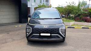 Jual bekas Hyundai STARGAZER 1.5 Style 2022 hitam pajak panjang,lokasi di Jakarta DKI
