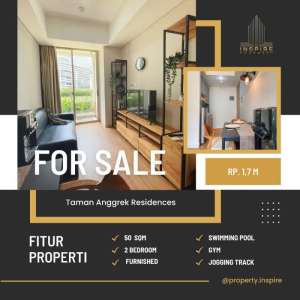 Jual Apartemen Tares 2 br full furnish dekat tacp jakarta barat lokasi di Tanjung Duren, tersedia melalui melalui situs Olx