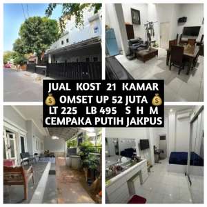 JUAL KOS KOST KOSAN KOSTAN 21 KAMAR DI CEMPAKA PUTIH JAKARTA PUSAT lokasi di Sawah Besar, tersedia melalui melalui situs Olx