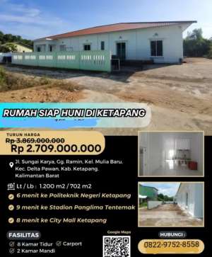 jual murah rumah lokasi di Baron, tersedia melalui melalui situs Olx