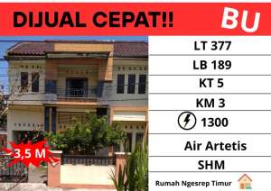 Jual Murah RumahKost 8 pintu, HalamanLahan Parkir Luas lokasi di Tembalang, tersedia melalui melalui situs Olx