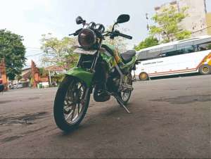 Jual bekas Jual Ninja R Hijau 2003 plat bali BUC,lokasi di Denpasar Barat