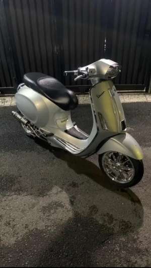 Jual bekas jual VESPA PRIMAVERA iget 2018 CONVERT BATOK SPRINT,lokasi di Pasar Rebo