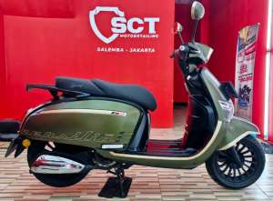 Jual bekas JualCpt 90LikeNew KM13Rb PjkSep25 KEEWAY VERSILIA 150 2023 HIJAU,lokasi di Cempaka Putih