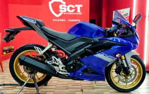 Jual bekas JualCpt 90LikeNew KM20Rb YAMAHA R15 2021 BIRU,lokasi di Cempaka Putih