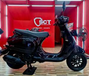 Jual bekas JualCpt 90LikeNew VESPA S 125 2022 S125 HITAM,lokasi di Cempaka Putih