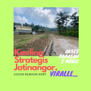 Kavling 4 Menit Unpad Akses Mobil lokasi di Jatinangor, tersedia melalui melalui situs Olx